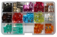 PREMIUM ASSORTED BOX ATO/NORM BLADE FUSES 120 PIECES