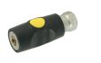 prevost safety couping button yellow g 12 female thread 1pc