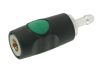 prevost safety coupling button green hose 10mm 1pc