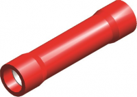 PVC ECONOMY INSULATED BUTT CONNECTORS RED 0,5-1,5 (100)
