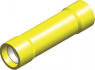 pvc economy insulated butt connectors yellow 4060 100