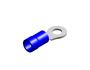 pvc economy insulated ring terminals blue m6 64 100