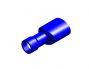 PVC FULLY-INSULATED FEMALE DISCONNECTORS BLUE 4,8X0,8 (5PCS)