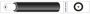 PVC IGNITION CABLE 1,5MM2 BLACK (1M-100/ROLL)