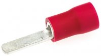 PVC KABELSCHOEN PLATTE PIN ROOD 2,2X18 (50ST)