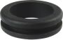PVC PASSE-FIL OUVERT NOIR 24,7x32,0X38MM (h=7,8) (a=1,6) (10ST)