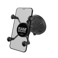 RAM® X-GRIP® PHONE MOUNT WITH RAM® MIGHTY-BUDDY ™ SUCTION CUP (1PC)