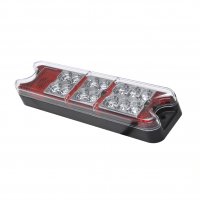 REAR LIGHT 4 FUNCTIONS 192X51MM 18LED (1PC)