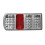 REAR LIGHT 5 FUNCTIONS 225X105MM 43LED LEFT (1PC)