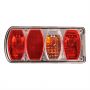 REAR LIGHT 6 FUNCTIONS 222X100MM LEFT (1PC) REAR LIGHT 6 FUNCTIONS 222X100MM LEFT (1PC)