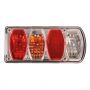 REAR LIGHT 6 FUNCTIONS 222X100MM RIGHT (1PC) REAR LIGHT 6 FUNCTIONS 222X100MM RIGHT (1PC)