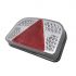 rear light 6 functions 240x150mm 56led right 1pc