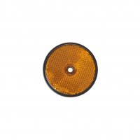 REFLECTOR ORANGE 60MM SCREW MOUNTING (1PC)