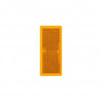 REFLECTOR ORANJE 82X36MM ZELFKLEVEND (1ST) - BULK REFLECTOR ORANJE 82X36MM ZELFKLEVEND (1ST) - BULK