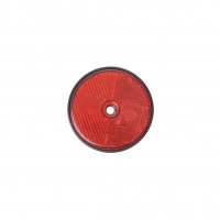 REFLECTOR RED 60MM SCREW MOUNTING (1PC)