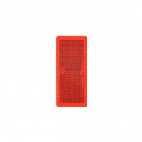 REFLECTOR RED 82X36MM SELF-ADHESIVE (1PC)