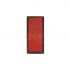 reflector red 85x39mm selfadhesive ground plate 1pc
