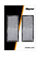 REFLECTOR WHITE 85X39MM SELF-ADHESIVE WITH BASE PLATE (2PC) REFLECTOR WHITE 85X39MM SELF-ADHESIVE WITH BASE PLATE (2PC)