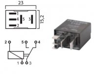 RELAIS MICRO INTERRUPTEUR 24V 5 / 10A (1PC)