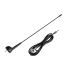 roof antenna round base black cable 1pc