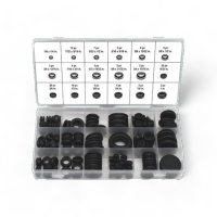 RUBBER GROMMETS & PLUGS ASSORTMENT 125-PIECES (1PC) RUBBER GROMMETS & PLUGS ASSORTMENT 125-PIECES (1PC)