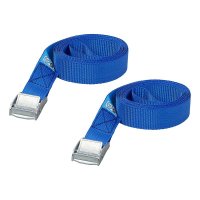 SANGLE D‘ARRIMAGE BLEU AVEC BOUCLE DE SERRAGE 2X2,5 MÈTRES (1PC) SANGLE D‘ARRIMAGE BLEU AVEC BOUCLE DE SERRAGE 2X2,5 MÈTRES (1PC)