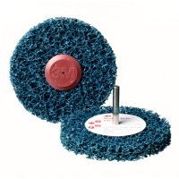 SCOTCH-BRITE ™ CLEAN & STRIP DISC CG, ZS ON PIN, BLUE, Ø 75 MM X 25 MM X 6 MM, S XCRS (1PC SCOTCH-BRITE ™ CLEAN & STRIP DISC CG, ZS ON PIN, BLUE, Ø 75 MM X 25 MM X 6 MM, S XCRS (1PC