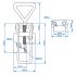 serrure de tension reglable 115125 mm incl compteur 1pc