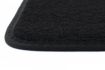 set de tapis feutre daiguille noir formulaire semifit typec 1pc