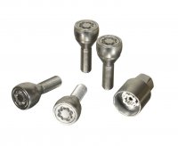 SICUSTAR SLOTBOLT SILVER CONICAL 60° M14X1.25X28 SW17 (1PC)