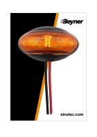 SIDE MARKER LAMP 10-30V ORANGE 60X34MM LED (1PC) SIDE MARKER LAMP 10-30V ORANGE 60X34MM LED (1PC)