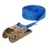 spanband blauw met ratel 35 meter 1st