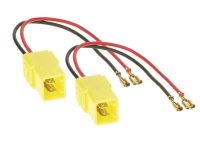 SPEAKER ADAPTER CABLE (2 X) VARIOUS TYPES ALFA ROMEO-CITROËN-FIAT-LANCIA-PEUGEOT (1PC)