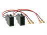 speaker adapter cable 2x citron c1 peugeot 107 toyota aygo 1pc