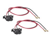 SPEAKER ADAPTER CABLE (2X) MERCEDES BENZ A-CLASS / C-CLASS / E-CLASS / CLK-CLASS (1PC)