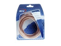 SPEAKER CABLE 2 X 0.75 MM TRANSPARENT BLUE 10 METERS (1PC)