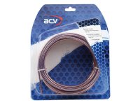 SPEAKER CABLE 2 X 2.50 MM TRANSPARENT BLUE 10M (1PC)