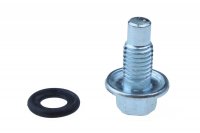 SUMP PLUG OPEL VAUXHAUL M12X1,75 SOCKET SIZE 13 + WASHER (1PC)