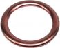 sump plug washer oval section copper 10x14x15 20pcs