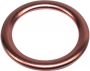 SUMP PLUG WASHER OVAL SECTION COPPER 14X20X2,0 (100PCS)