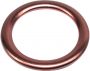 SUMP PLUG WASHER OVAL SECTION COPPER 16X22X2,0 (100PCS)