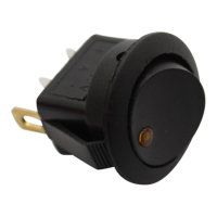 SWITCH MINI ROUND LED AMBER (1PC) SWITCH MINI ROUND LED AMBER (1PC)
