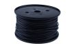 thin wall single core auto cable pvc 022mm2 black 1m100roll