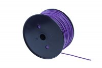 THIN WALL SINGLE CORE AUTO CABLE PVC 0,35MM2 VIOLET (1M-100/ROLL)