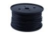 thin wall single core auto cable pvc 075mm2 black 1m50roll
