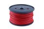 THIN WALL SINGLE CORE AUTO CABLE PVC 0,75MM2 RED (1M-100/ROLL)