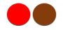 THIN WALL SINGLE CORE AUTO CABLE PVC 1,0MM2 RED/BROWN (1M-100/ROLL)