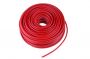 THIN WALL SINGLE CORE AUTO CABLE PVC 10,0MM2 RED (1M-30/ROLL)