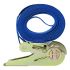 tie down strap blue ratchet 35 meter 1pc