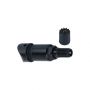 TPMS CUB BASE VALVE ALUMINIUM BLACK (1PC)